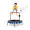 Kids Mini Trampoline with Music Lights Bluetooth Speaker Indoor Toddler Jumping Trampoline